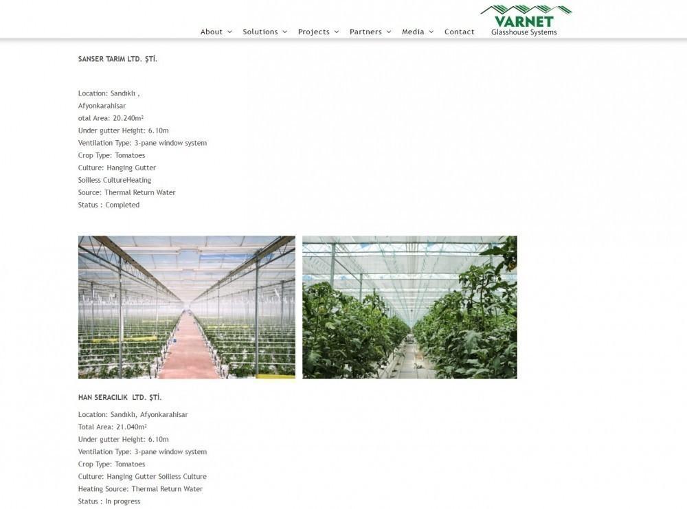 Varnet GlassHouse Systems görselleri