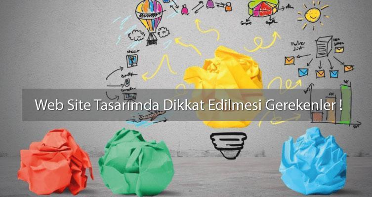 Web Sitesi Yapımında Dikkat Edilmesi Gerekenler