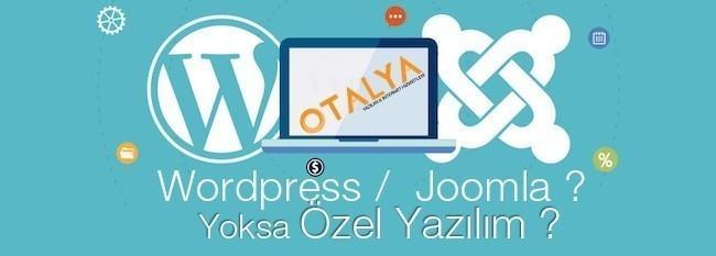 Wordpress mi,  Joomla mı ?  Cevap ikisi de değil...